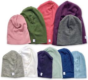 img 3 attached to 🧢 Organic Merino Boys' Accessories: Slouchy Beanie Toque