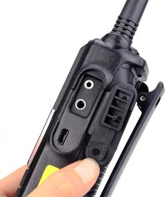 img 2 attached to 📻 Retevis RT72 Long Range Walkie Talkie, Digital and Analog Dual Band Two Way Radio, SMS 4000CH, 1800mAh Battery, Digital Walkie Talkie with 250 Zone Group Call (1 Pack)