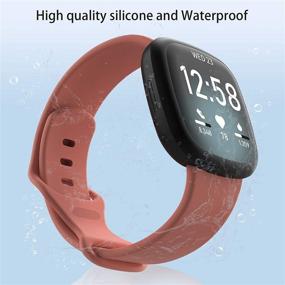 img 1 attached to Compatible Replacement Smartwatch Waterproof Accessories Wellness & Relaxation