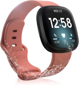 img 4 attached to Compatible Replacement Smartwatch Waterproof Accessories Wellness & Relaxation
