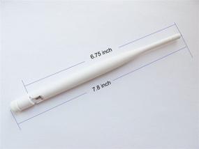 img 1 attached to 📶 Top-Rated Bestkong 2.4GHz 5dBi Omni WiFi Booster Antenna for Wireless Router - SMA Male Antenna, 8inch 20cm Length, White Color