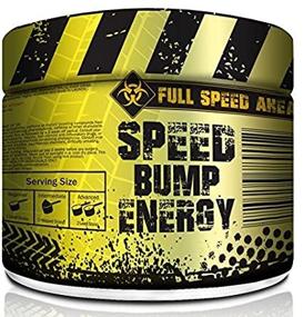 img 1 attached to 💥 Speed Bump Energy: Advanced Pre Workout Supplement Powder for Sharpened Mental Focus, Enhanced Stamina, and Powerful Stimulants