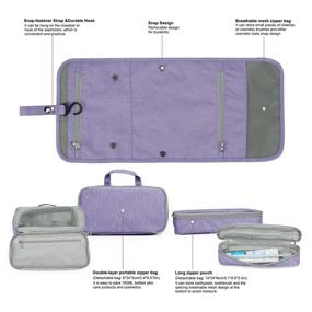 img 1 attached to 🧳 Висячая косметичка WindTook для путешествий с аксессуарами для ухода