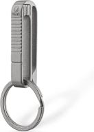 tisur keychain titanium holder titanium men's accessories logo