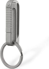 img 2 attached to TISUR Keychain Titanium Holder Titanium Men's Accessories