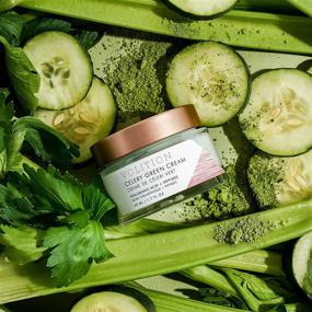 img 1 attached to 🌿 Volition Beauty Celery Green Cream: Purify, Minimize Pores, and Control Oil with Hyaluronic Acid and Peptides (1.7oz) - Vegan, Paraben-Free, and Cruelty-Free