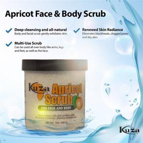 img 2 attached to Kuza Apricot Scrub Face Body