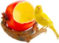 feeder cage pet parakeet lovebird pomegranate logo