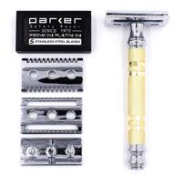 parker convertible safety razor closed logo