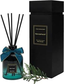 img 4 attached to 🌲 NevaehHeart Reed Diffuser: Indulge in the Enchanting Misty Forest Scent