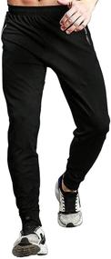 img 4 attached to TBMPOY Athletic Running Jogger Pockets Men's Clothing and Active