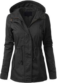 img 4 attached to MixMatchy Womens Lightweight Zipper Utility Women's Clothing in Coats, Jackets & Vests