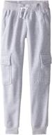джоггеры для мальчиков heather charcoal 👖 от southpole: модная и удобная одежда для активных подростков логотип
