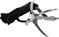 🪝 cyfie 3/4-claw sawtooth grappling hook + 10m stainless steel auxiliary rope - essential edc tool for outdoor activities; a must-have in your bug out bag logo