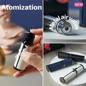 img 1 attached to 🧴 Leakproof Travel Accessories: BRARIOS Refillable Portable Atomizer