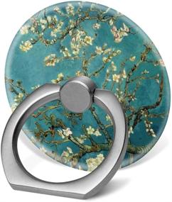 img 4 attached to Degree Finger Holder Smartphone Almond Blossom