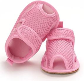 img 1 attached to 👟 Lightweight, Breathable Anti-Slip Toddler Boys' Shoes and Sandals by CAKOPEN