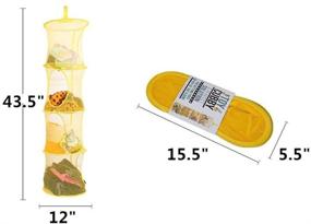 img 2 attached to Органайзер с подвесками для детской комнаты, складывающийся