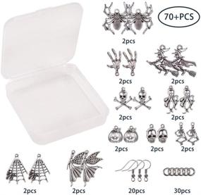 img 3 attached to SUNNYCLUE Halloween Earrings Skeleton Instruction