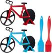 christmas bicycle barbecue non stick stainless logo