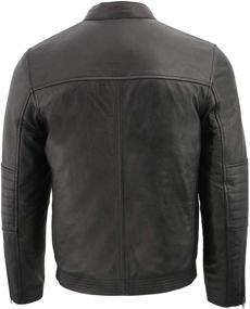 img 3 attached to Milwaukee Leather Mens Jacket Black