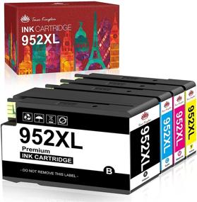 img 4 attached to 🖨️ Remanufactured Ink-Cartridge Replacement for HP 952XL: Toner Kingdom (4-Pack)