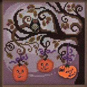 img 2 attached to Colorful Mill Hill Counted Cross Stitch Pumpkin TR for Vibrant Fall Décor