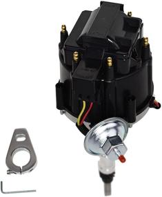 img 4 attached to A-Team Performance HEI Complete Distributor 65K Coil Straight 6 41-62 194, 216, 235, 68-87 Compatible with Early Chevrolet Land Cruiser FJ40 FJ60 2F 3F - Single Wire Install - Black Cap - Improved SEO