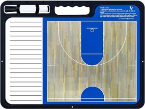 img 1 attached to 🏀 LEAP Coach Board Premium: Versatile Tactical Clipboard with Full & Half Court Dry Erase Marker Board - Basketball, Baseball, Soccer, Football, Hockey