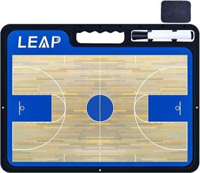 img 2 attached to 🏀 LEAP Coach Board Premium: Versatile Tactical Clipboard with Full & Half Court Dry Erase Marker Board - Basketball, Baseball, Soccer, Football, Hockey