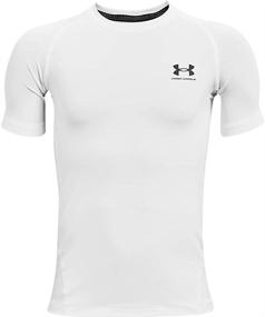 img 1 attached to Under Armour Boys' HeatGear Short-Sleeve T-Shirt: Lightweight & Moisture-Wicking Performance