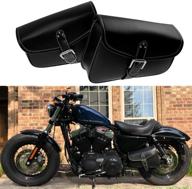 yhmtivtu мотоциклетный кожаный чемодан sportster логотип