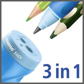 img 1 attached to 🖍️ Синий карандаш STABILO EASYsharpener для левшины