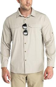 img 4 attached to Men's Cooling Fishing Clothing by Outdoor Ventures - Enhanced Protection