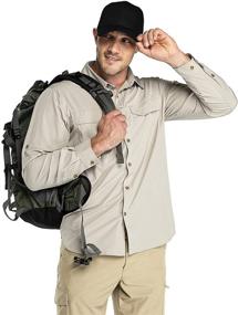 img 3 attached to Men's Cooling Fishing Clothing by Outdoor Ventures - Enhanced Protection