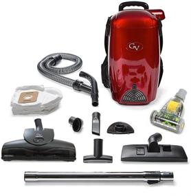 img 1 attached to 🎒 GV 8 Qt Quart Lightweight HEPA Backpack Vacuum and Blower: Ultimate Cleaning Power with Tool Accessory Kit