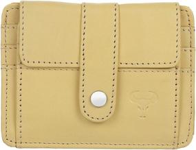 img 4 attached to AlphaHide Slim Genuine Leather Wallet Men's Accessories