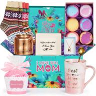 🎁 top picks for mom: mother's day gift basket, mom gifts set - birthday gifts for mom from daughter son, christmas gift for new mom, mother-in-law gift, expecting mom gift box logo