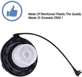 img 1 attached to 🔒 High-Quality Fuel Tank Filler Cap for Kia - Amanti, Cadenza, Forte, Optima, Rio, Sedona, Sorento, Soul, Spectra, Sportage | Replace#31010-3L600U