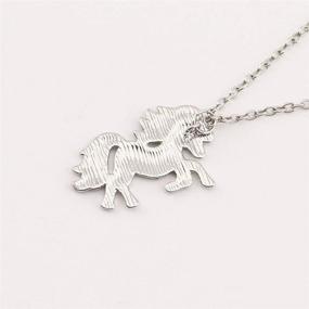 img 2 attached to 🦄 Exquisite CHQIFE Unicorn Pendant Necklace Jewelry for Women and Girls