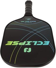 img 1 attached to 🏓 Eclipse Graphite Pickleball Paddle - Lightweight with Polymer Honeycomb Core, Graphite Hybrid Composite Face, and Paddle Cover Included for Enhanced Performance