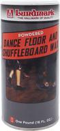 lundmark 1-pound powdered dance floor and shuffleboard wax, model 3224p001 logo