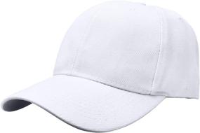 img 2 attached to 🧢 Lot of 12 Gelante Plain Blank Baseball Caps with Adjustable Back Strap for Wholesale