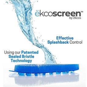 img 1 attached to 🚽 Diversey EKS-3B-12 Ekcoscreen: 60-Day Premium Anti-Splash Urinal Screen, Blue/Fresh (12 Pack)