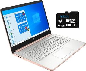 img 2 attached to 💻 HP Stream 14inch HD Display, Intel Celeron N4020 Dual-Core Processor, 4GB DDR4 Memory, 128GB Storage (64GB eMMC+64GB TECL Card), WiFi, Webcam, Bluetooth, HDMI, 1-Year Microsoft 365, Windows 10 S – Rose Gold