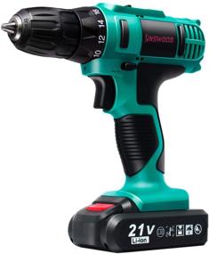 img 3 attached to 🔋 Efficient & Versatile: Kinswood Lithium Ion Cordless Power Driver