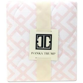 img 2 attached to 🌸 Ivanka Trump Wildflower Collection's Contoured Diaper Pad Cover: Trellis Pattern in White and Pink - Ideal for Diaper Changers!