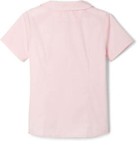 img 3 attached to French Toast Modern Collar Girls' Clothing with Sleeve, Tops, Tees & Blouses