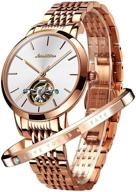 ｗomen watches rose gold watch stainless logo