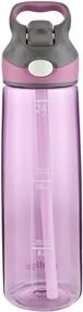 img 4 attached to 💜 24oz Radiant Orchid Contigo AUTOSPOUT Straw Addison Water Bottle